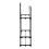 Living And Home (Black) Double Rod Metal Clothes Rack 5