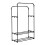 Living And Home (Black) Double Rod Metal Clothes Rack 4