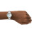 Armani ARMANI AR11484 WOMEN'S WATCH SILVER STRAP WHITE DIAL SILVER CASE 7