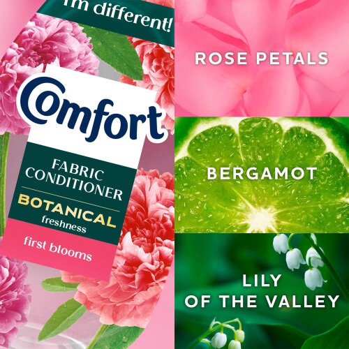 Comfort Comfort Botanical Fabric Conditioner First Blooms Softner 960ml, 2 pk 2