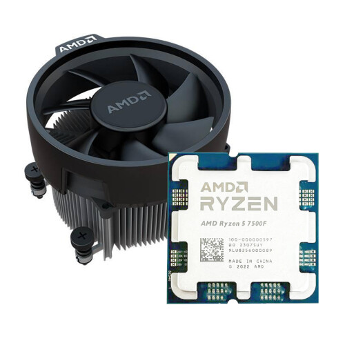 AMD Brand New  AMD Ryzen 5 7500F Tray Processor With Cooler