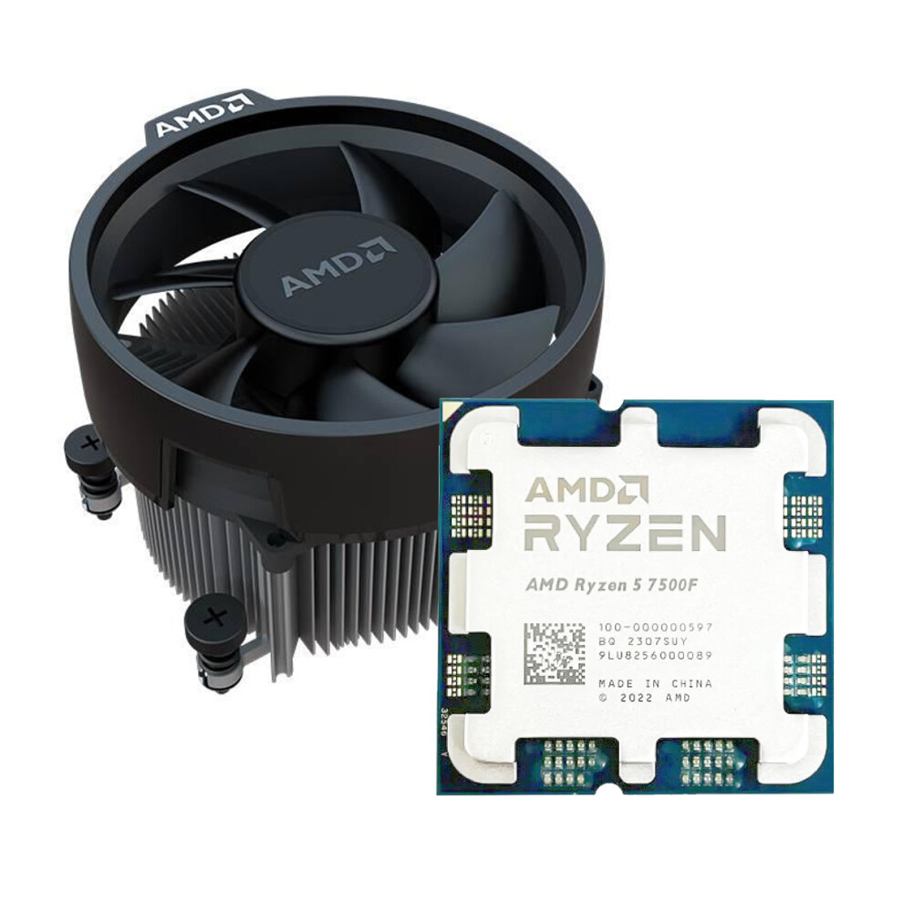 Brand New  AMD Ryzen 5 7500F Tray Processor With Cooler