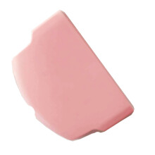 (Pink) Gamepad Battery Back Cover Case Replacement Protective Shell for PSP 2000 3000(Black)