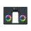 USB Game Console RGB Cooling Fan for XBOX Series X Side Mount Vertical Cooler 5