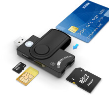 CR310 TF SIM Memory Card USB2.0 Smart External Card Reader Adapter