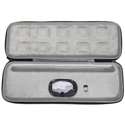 Carrying Case for MX Keys Wireless Keyboard Hard Shell Storage Bag 1