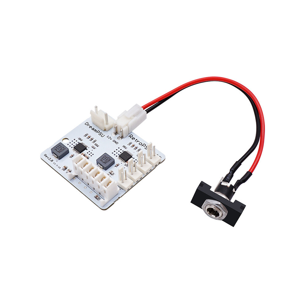 ( Single) Dreampsu Rev2.0 12V Power Supply For Sega Dreamcast Game Console Replace?White? Black/White 9417278171973