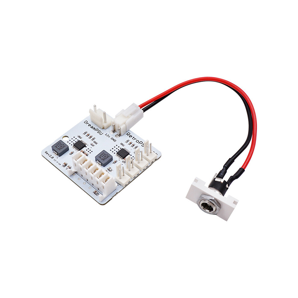 ( Single) Dreampsu Rev2.0 12V Power Supply For Sega Dreamcast Game Console Replace?White? White 9417278171959