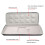 Carrying Case for MX Keys Wireless Keyboard Hard Shell Storage Bag 5