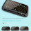 2.4GHz Full Screen Air Mouse QWERTY Touchpad Wireless Keyboards for Computer 5