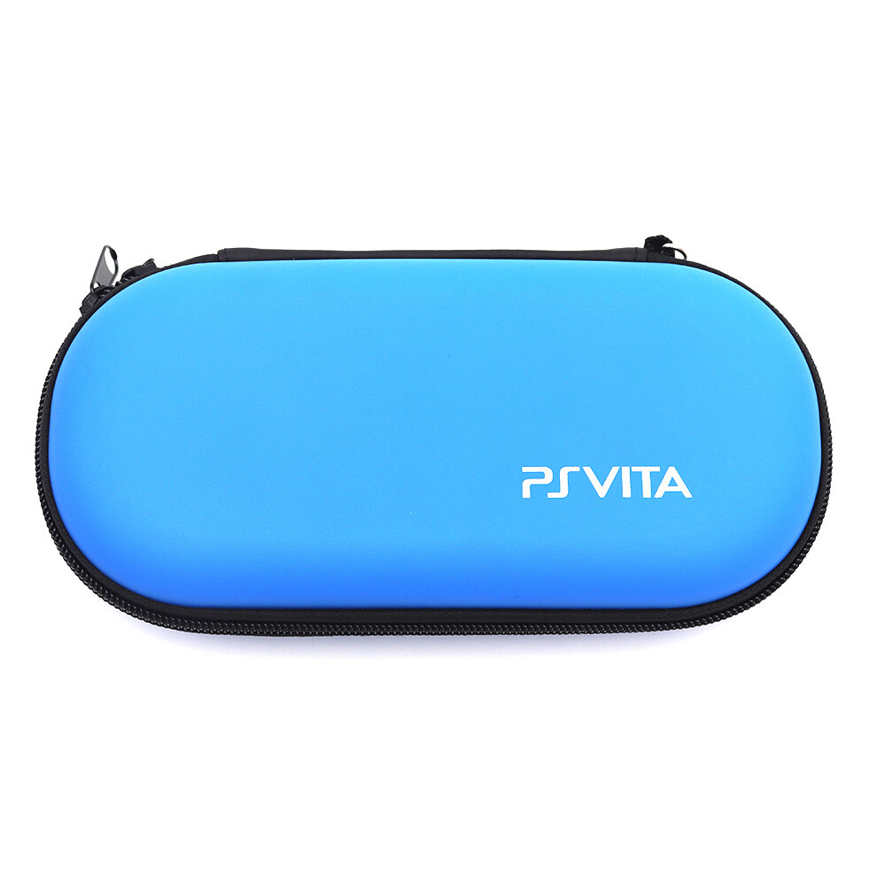 (Blue) EVA Anti-shock Hard Carry Case Bag for PS Vita Game Console Cover (Black)-image-OPC-PFCJ56B-NEW