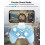 (Blue) Bluetooth Controller for Switch/PC/iPhone/Android/Apple Arcade MFi Games/TV/Steam, Pro Wireless Game Controller(White) 5