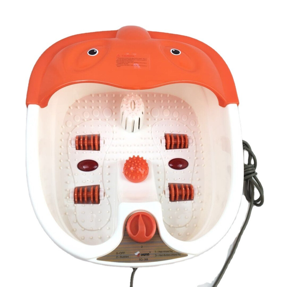 VIBRATING WET BATH FOOT SPA INFRARED MASSAGER PEDICURE