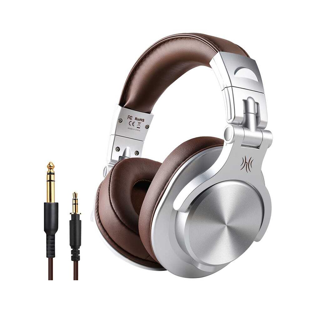 Oneodio A70 Head-Mounted Wireless Bluetooth Stereo Headset Brown 766262127830