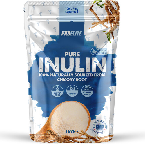 (1Kg) Inulin Powder Prebiotic Soluble Fiber Chicory Root