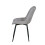 MCC (LIGHT GREY) 2Pcs Faux Matte Suede Leather Dining Chairs Alba 6