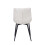 MCC (BEIGE) 2Pcs Faux Matte Suede Leather Dining Chairs Alba 7