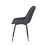 MCC (SLATE) 2Pcs Faux Matte Suede Leather Dining Chairs Alba 6