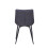 MCC (SLATE) 2Pcs Faux Matte Suede Leather Dining Chairs Alba 7