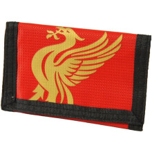 Official Liverpool FC gold foil crest wallet multi pockets