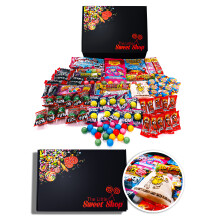 (Candy - Medium) The Little Sweet Shop Just Bubble Gum Sweets Gift Hamper