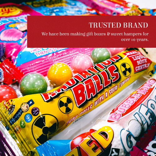 (Candy - Medium) The Little Sweet Shop Just Bubble Gum Sweets Gift Hamper 2