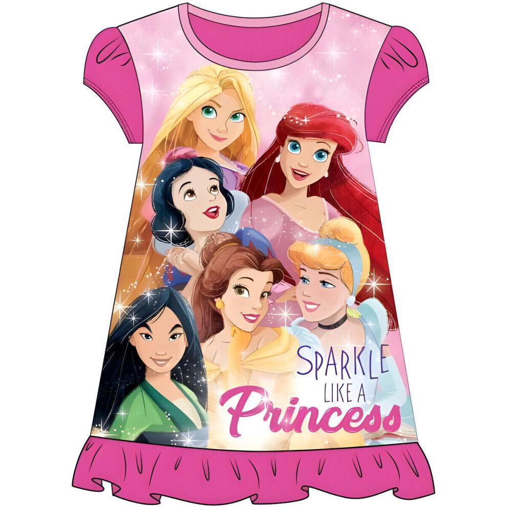 Girls Official Disney Princess Character Nightdress