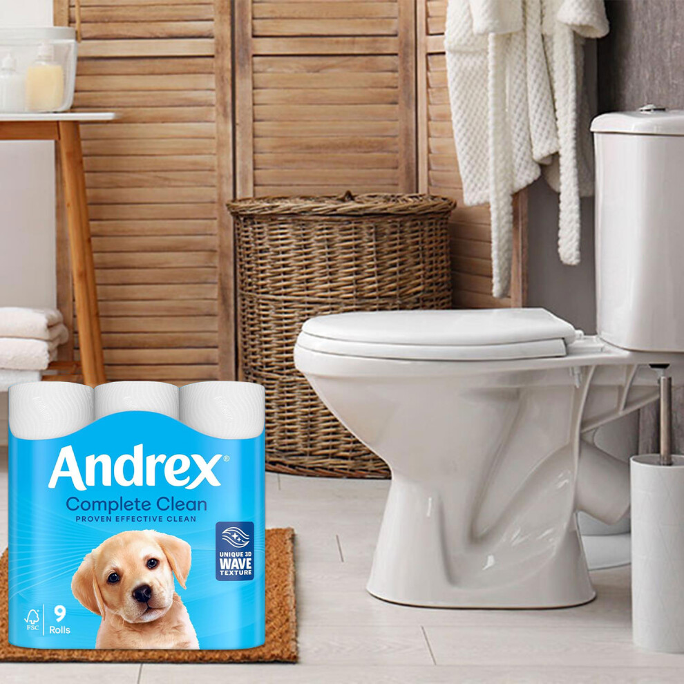 Andrex Toilet Tissues Classic Clean - 36 Toilet Rolls White