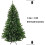 6FT Artificial Christmas Tree 110 Decoration Pcs Snow Encrypted Design 2