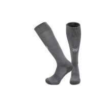 (Real Madrid Grey, Kids(EU30-36)) 24 - 25 Season Long Socks for Kids Junior Football Training Activewear Socks Soccer Stocking
