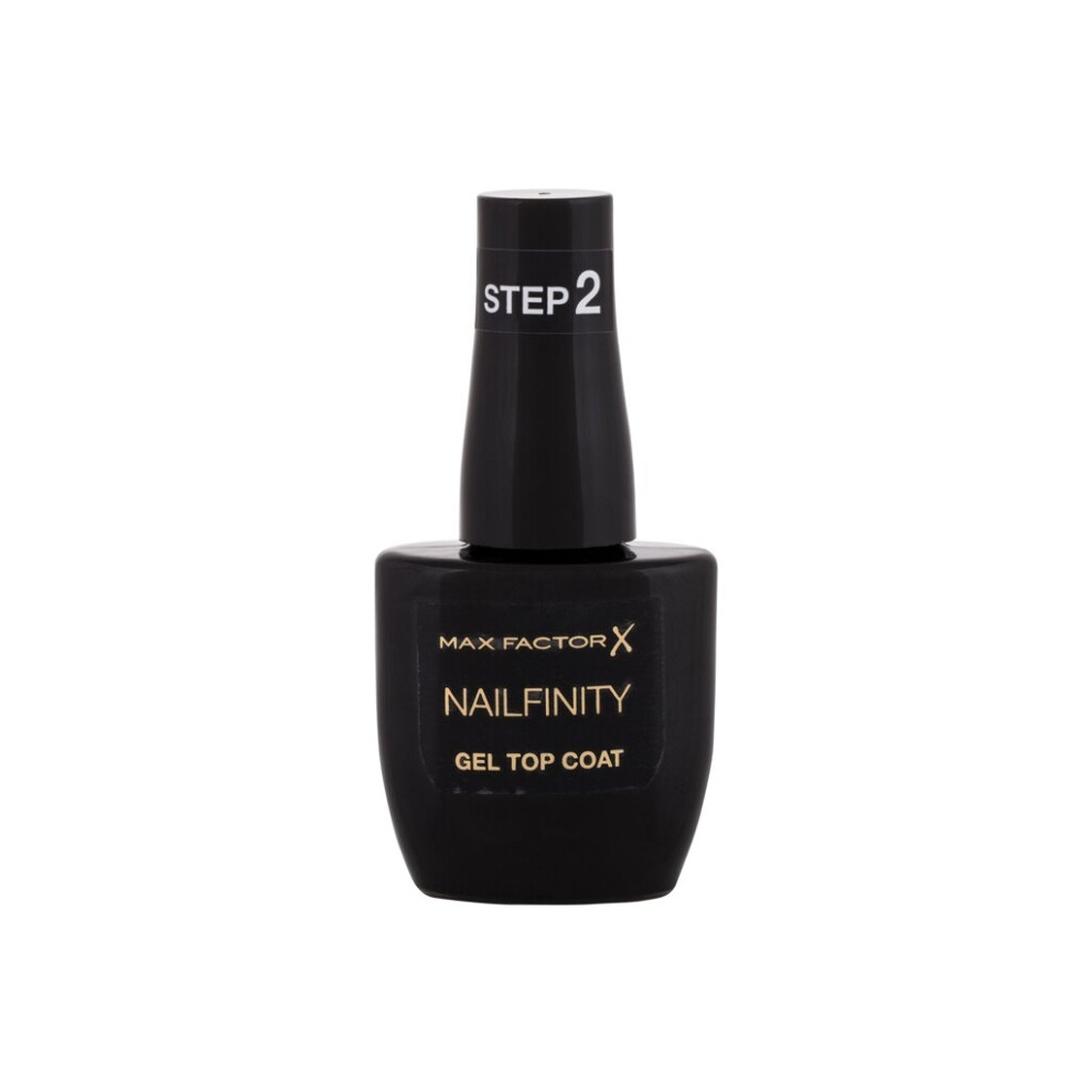 Max Factor - Nailfinity Gel Top Coat 100 The Finale - For Women, 12 ml