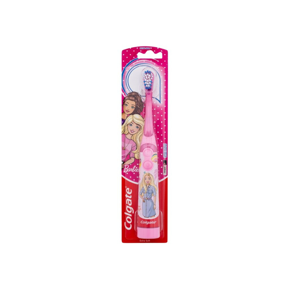 Colgate - Kids Barbie Battery Powered Toothbrush Extra Soft - For Kids, 1 pc