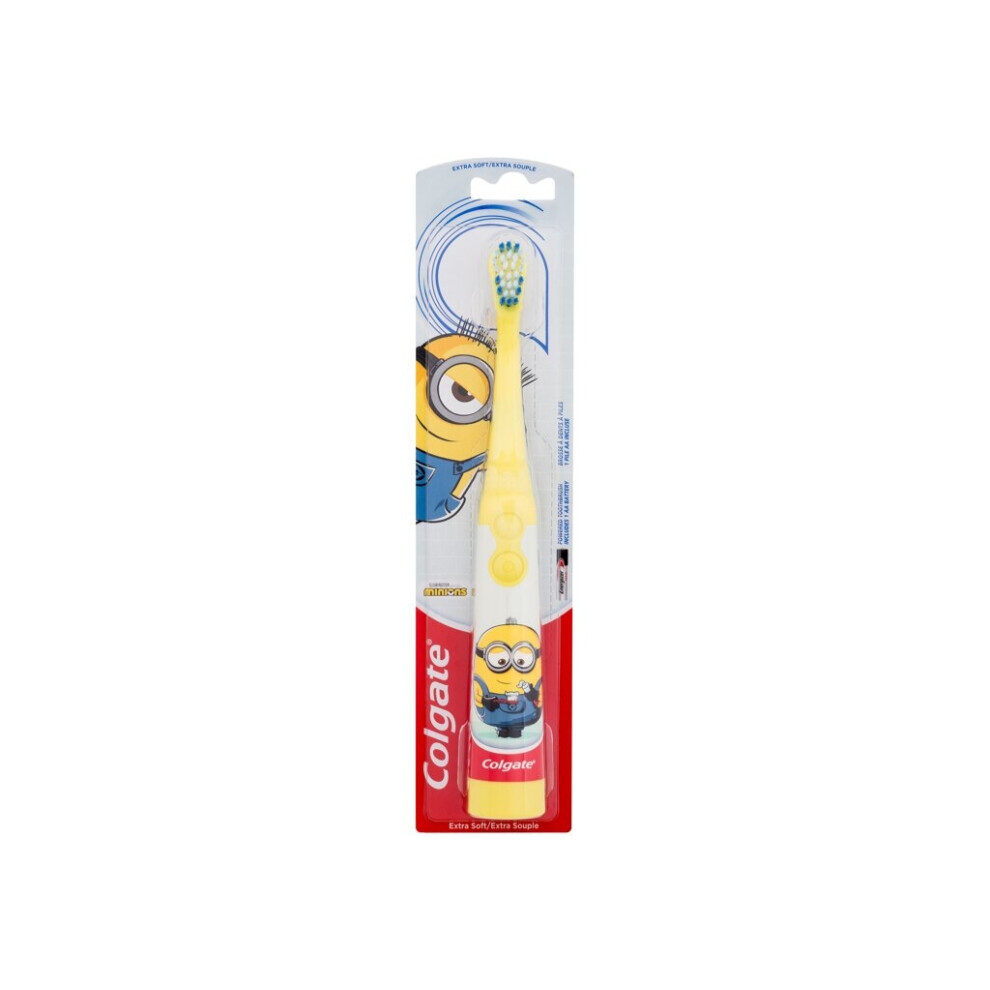 Colgate - Kids Minions Battery Powered Toothbrush Extra Soft - For Kids, 1 pc