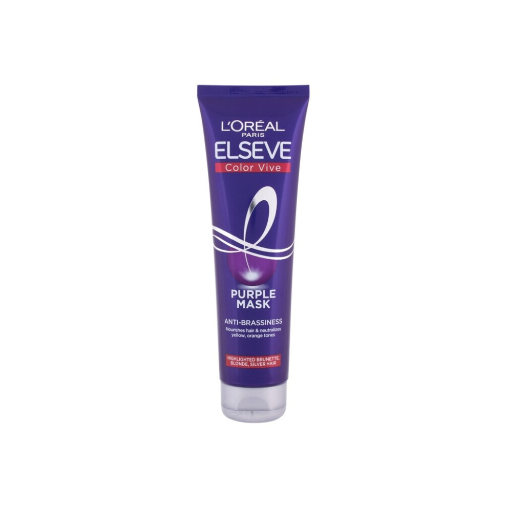 L'OrÃ©al Paris - Elseve Color-Vive Purple Mask - For Women, 150 ml