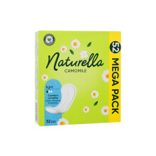 NATURELLA Kamille trusseindlæg Light 52 stk.