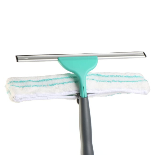Extendable Telescopic Window Cleaning Squeegee - Window Glass Cleaner for High Windows 2