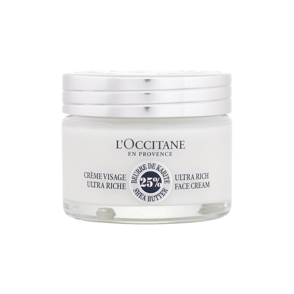 L'Occitane - Shea Butter Ultra Rich Face Cream - For Women, 50 ml