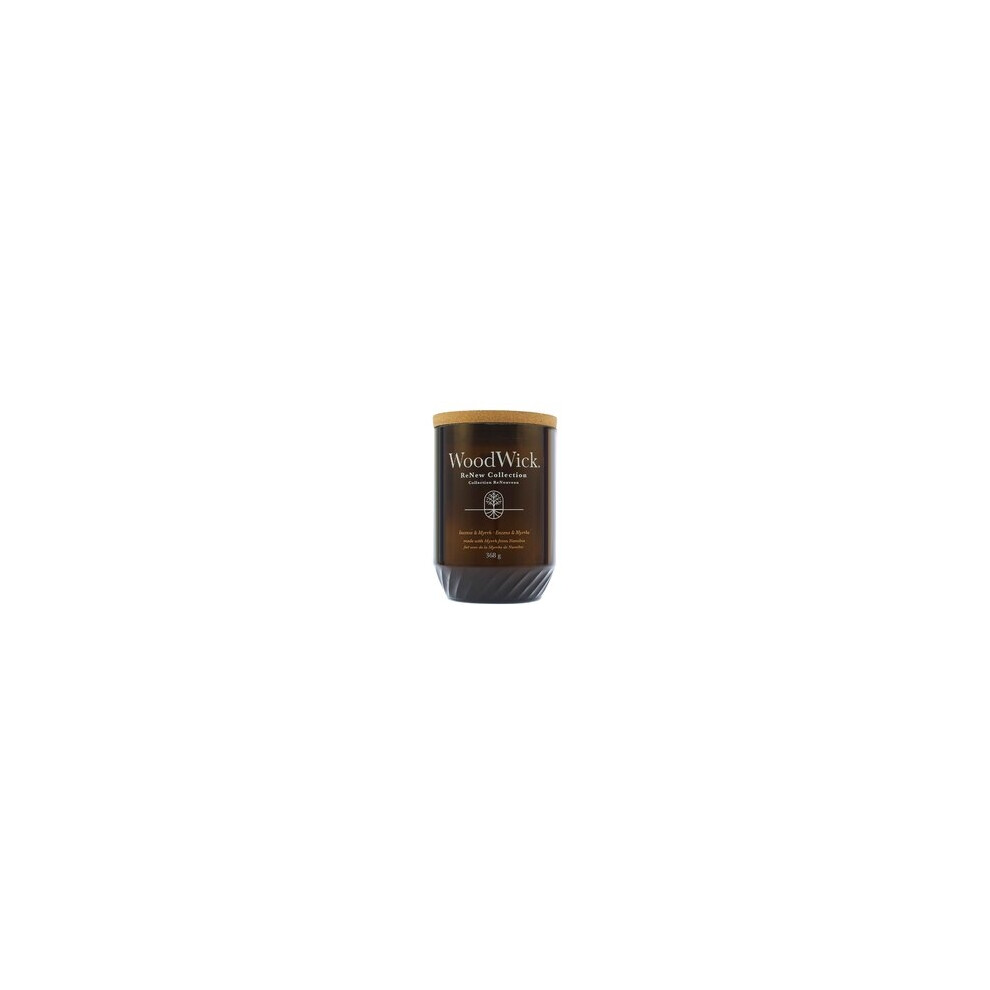 Woodwick - Renew Incense & Myrrh Candle ( Kadidlo A Myrha ) - Vonná Svíčka 184.0G