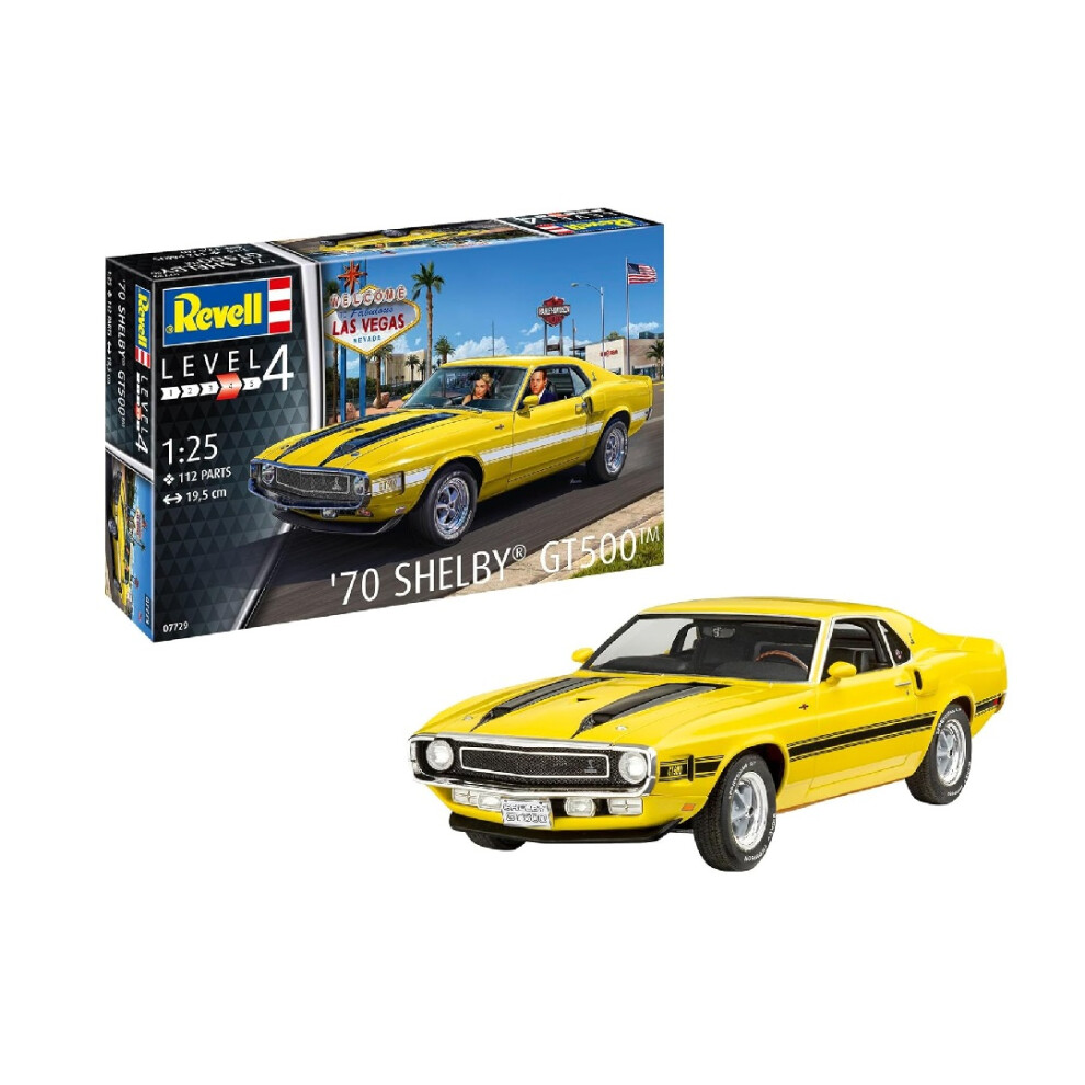 70 Shelby Mustang GT500 1:25 Scale Model Kit