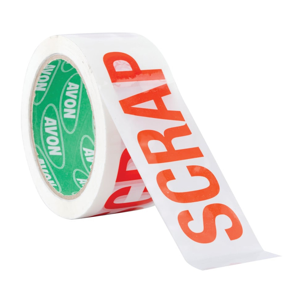 Printed 'scrap' Tape - 50mm x 66m