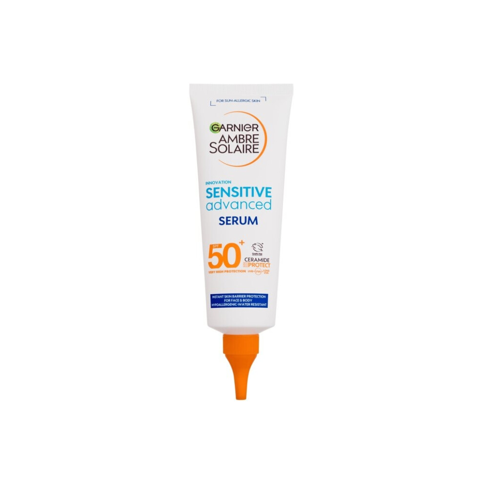 Garnier - Ambre Solaire Sensitive Advanced Serum SPF50+ - Unisex, 125 ml