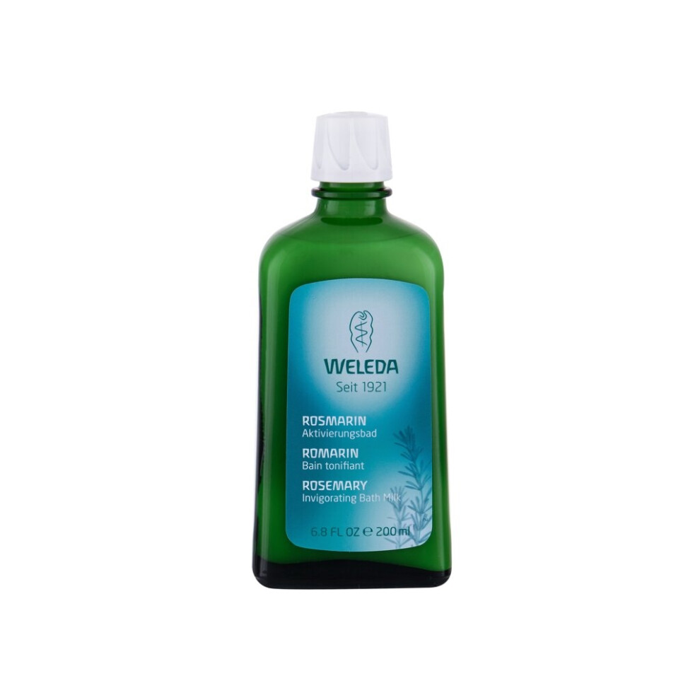 Weleda - Rosemary Bath Milk Invigorating - For Women, 200 ml