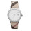 Burberry BURBERRY BU9022 UNISEX WATCH FABRIC STRAP SILVER DIAL WITH SILVER CASE 2