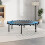 Living And Home (Black&Blue) 40in Bungee Cords Round Trampoline 1