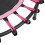 Living And Home (Black&Pink) 40in Bungee Cords Round Trampoline 6