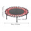 Living And Home (Black&Red) 40in Bungee Cords Round Trampoline 7