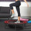 Living And Home (Black&Red) 40in Bungee Cords Round Trampoline 4