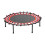 Living And Home (Black&Red) 40in Bungee Cords Round Trampoline 5