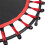 Living And Home (Black&Red) 40in Bungee Cords Round Trampoline 6