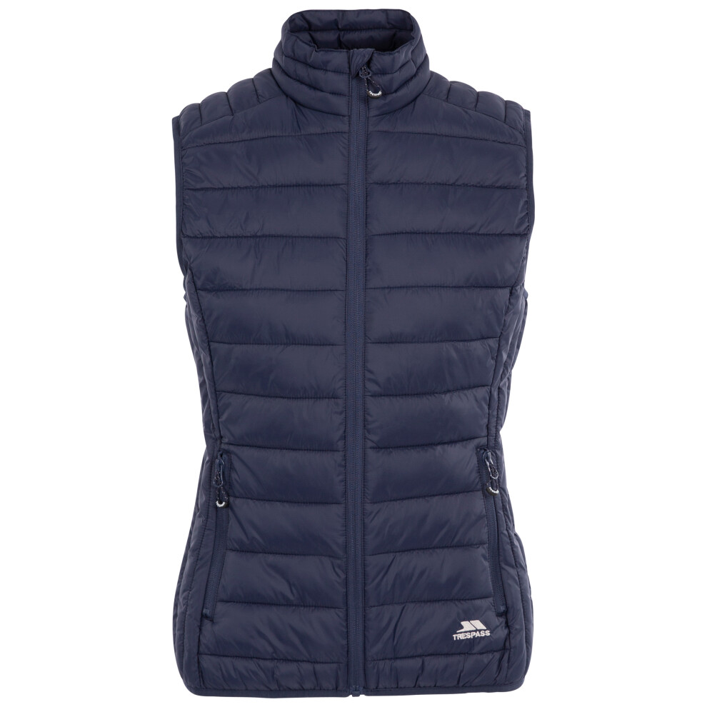 (20, Navy) Trespass Womens Padded Gilet Bodywarmer Teeley